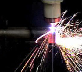 plasma cutting process